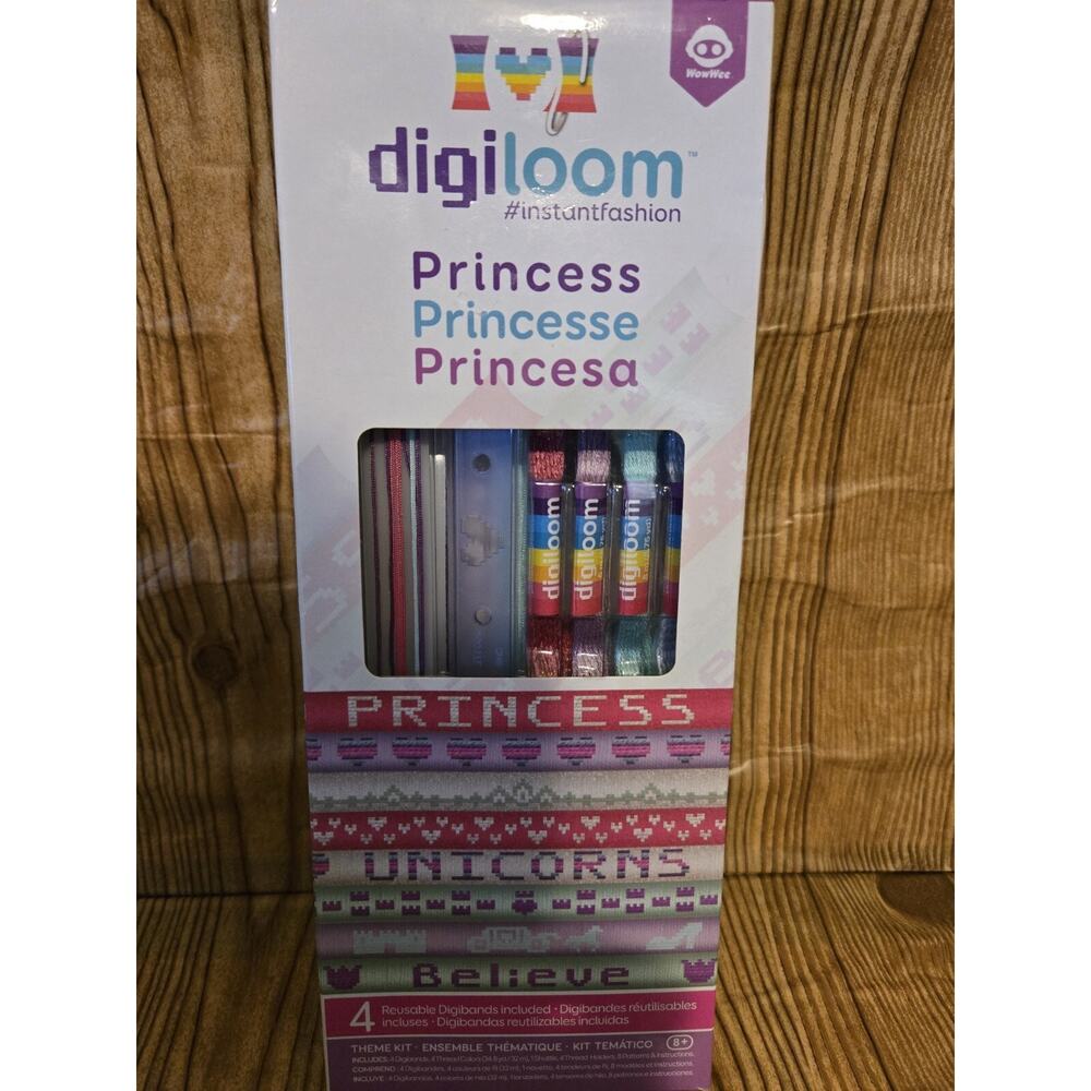 New Digiloom PRINCESS Theme Kit Bracelets WowWee Digibands. (SKU353)